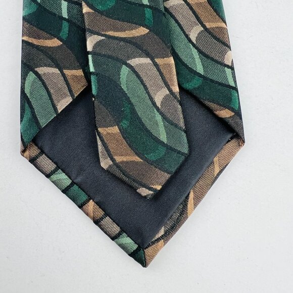 ARROW Army Camo Camoflage Design Necktie Tie 100% Silk - Picture 5 of 7